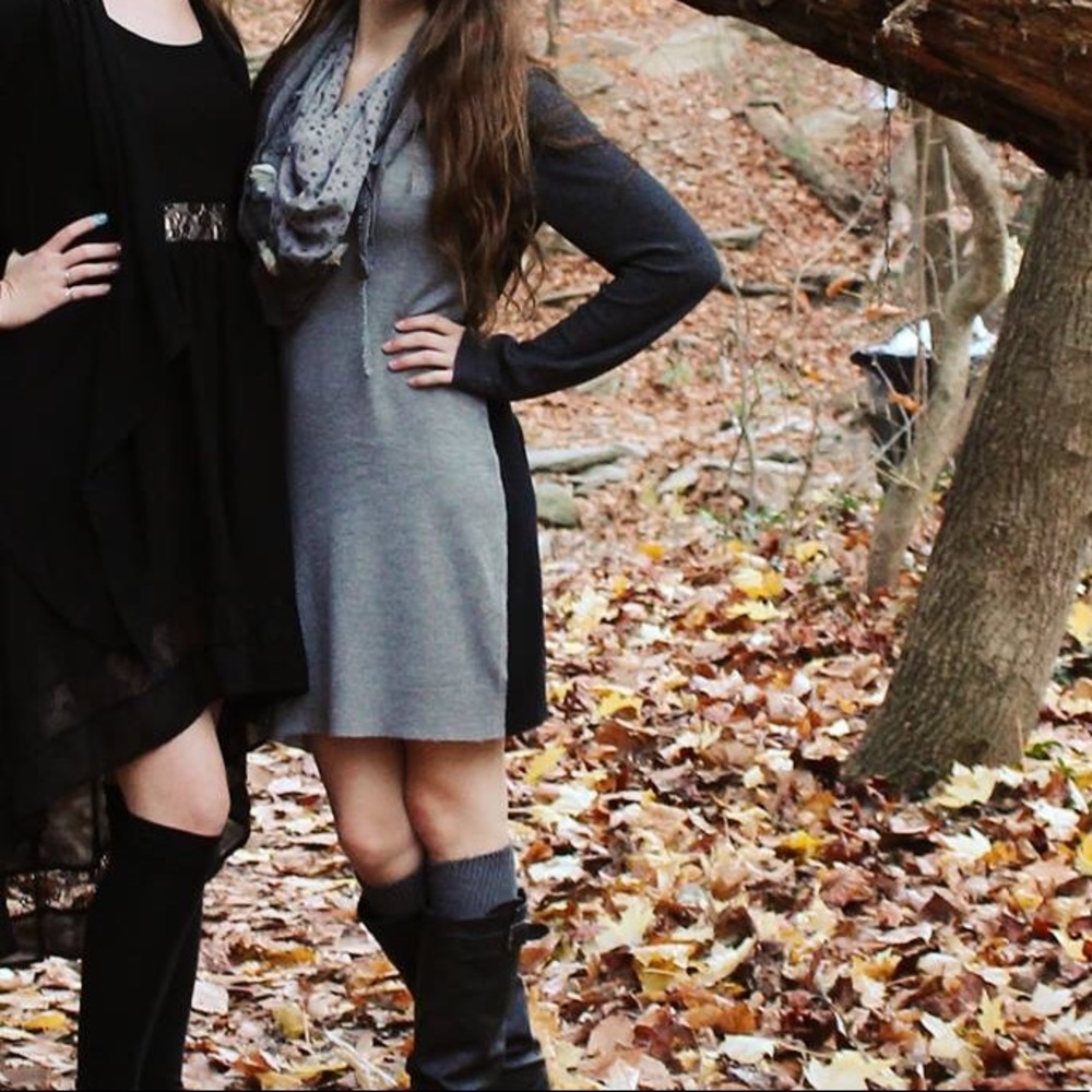 Long sleeve sweater dress - Picture 5 of 5